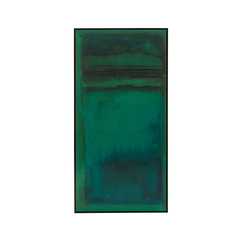 Emerald Print with Frame-38"x74" thumbnail 3
