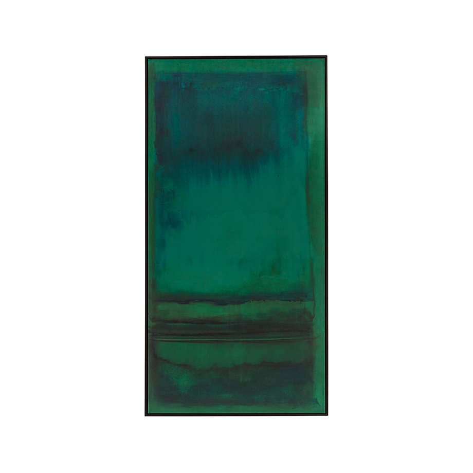 Emerald Print with Frame-38"x74" thumbnail 5