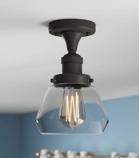 Chill Simple Bell Semi Flush Mount thumbnail 2