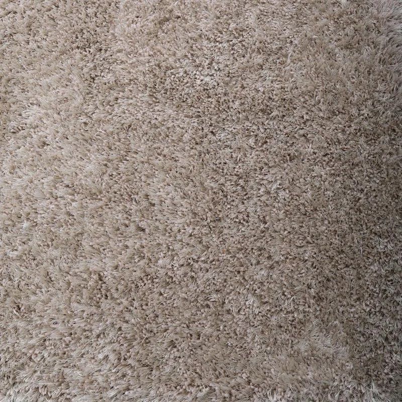 Kavilash Handmade Shag Ivory Area Rug-8'x10' thumbnail 3