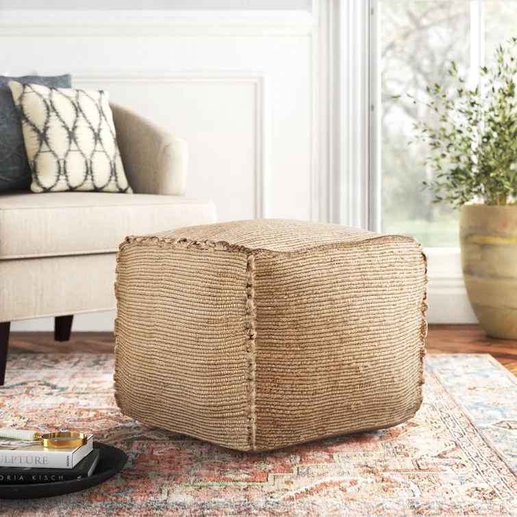 Bartlett Upholstered Pouf thumbnail 2
