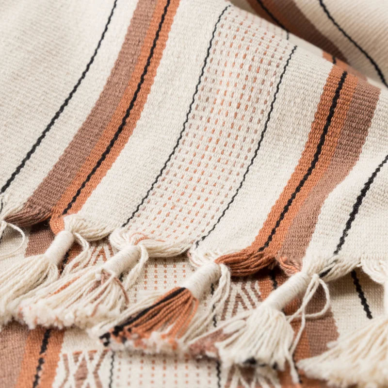 Eves Hand Loomed Tribal Cotton Throw thumbnail 4