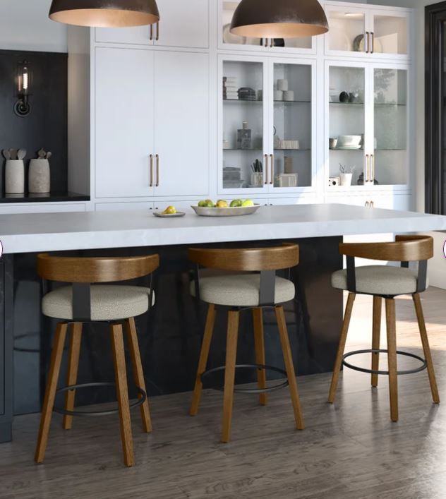 Damarcus Swivel Counter Bar Stool thumbnail 3