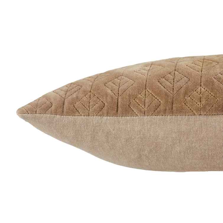 Gretchen Cotton Lumbar Pillow Cover with Insert-13"x21" thumbnail 5