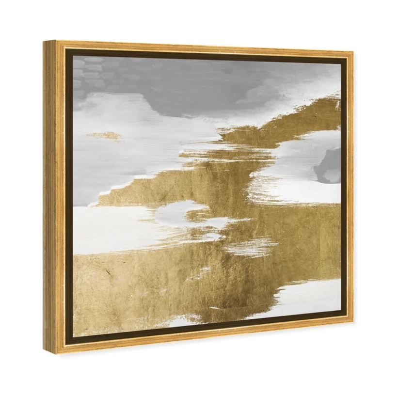 Gold Heaven-Painting on Canvas with frame-30''x30'' thumbnail 3