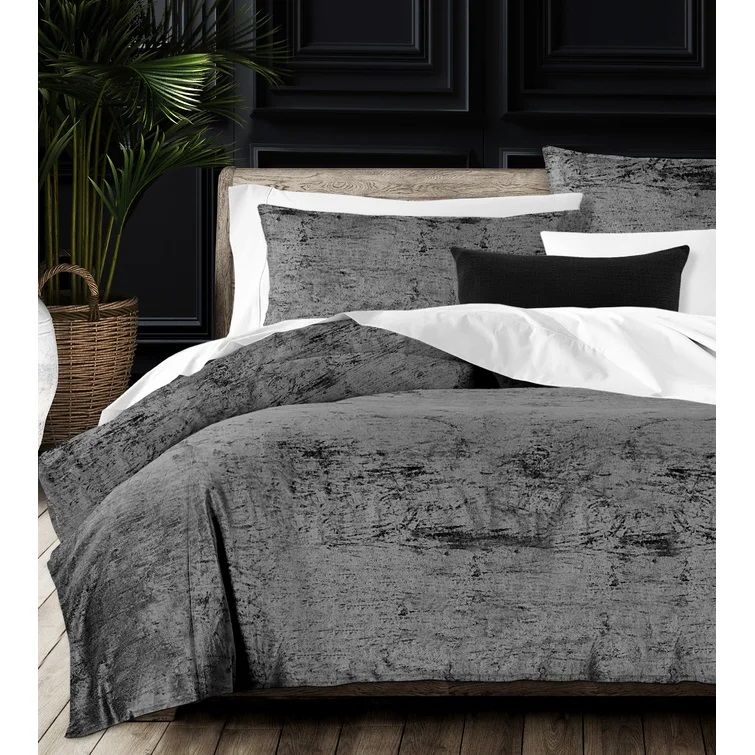 Glamour Velvet Duvet Cover Set-King thumbnail 2