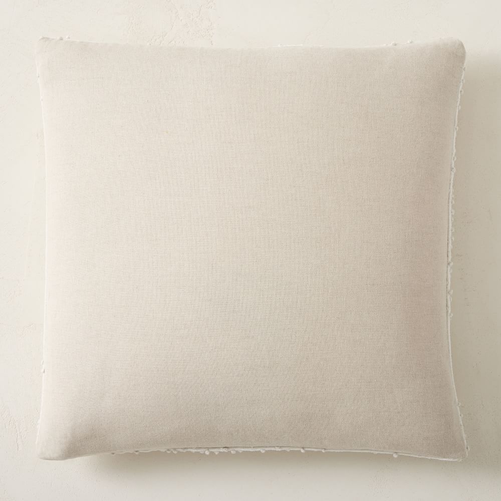 Knot Embroidered Pillow Cover Set of 2 With Insert-20''x20'' thumbnail 3
