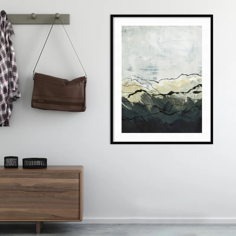 Winter Mountains I by Jennifer Paxton Parker With Frame 34.12"x43.12 thumbnail 2