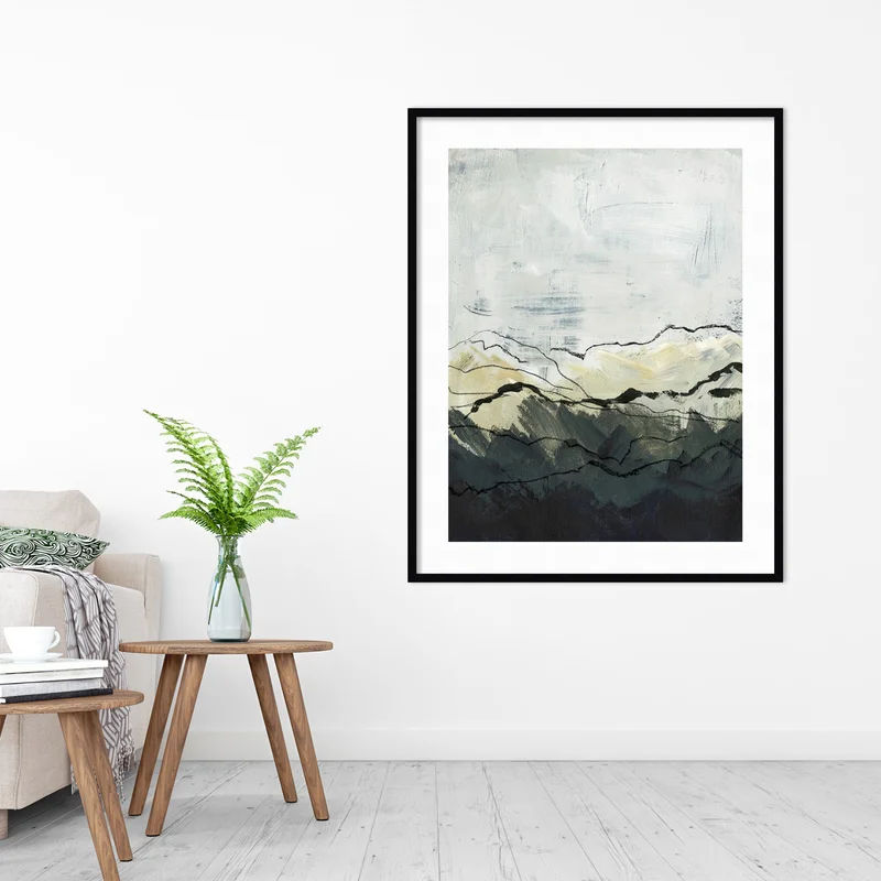 Winter Mountains I by Jennifer Paxton Parker With Frame 34.12"x43.12 thumbnail 3