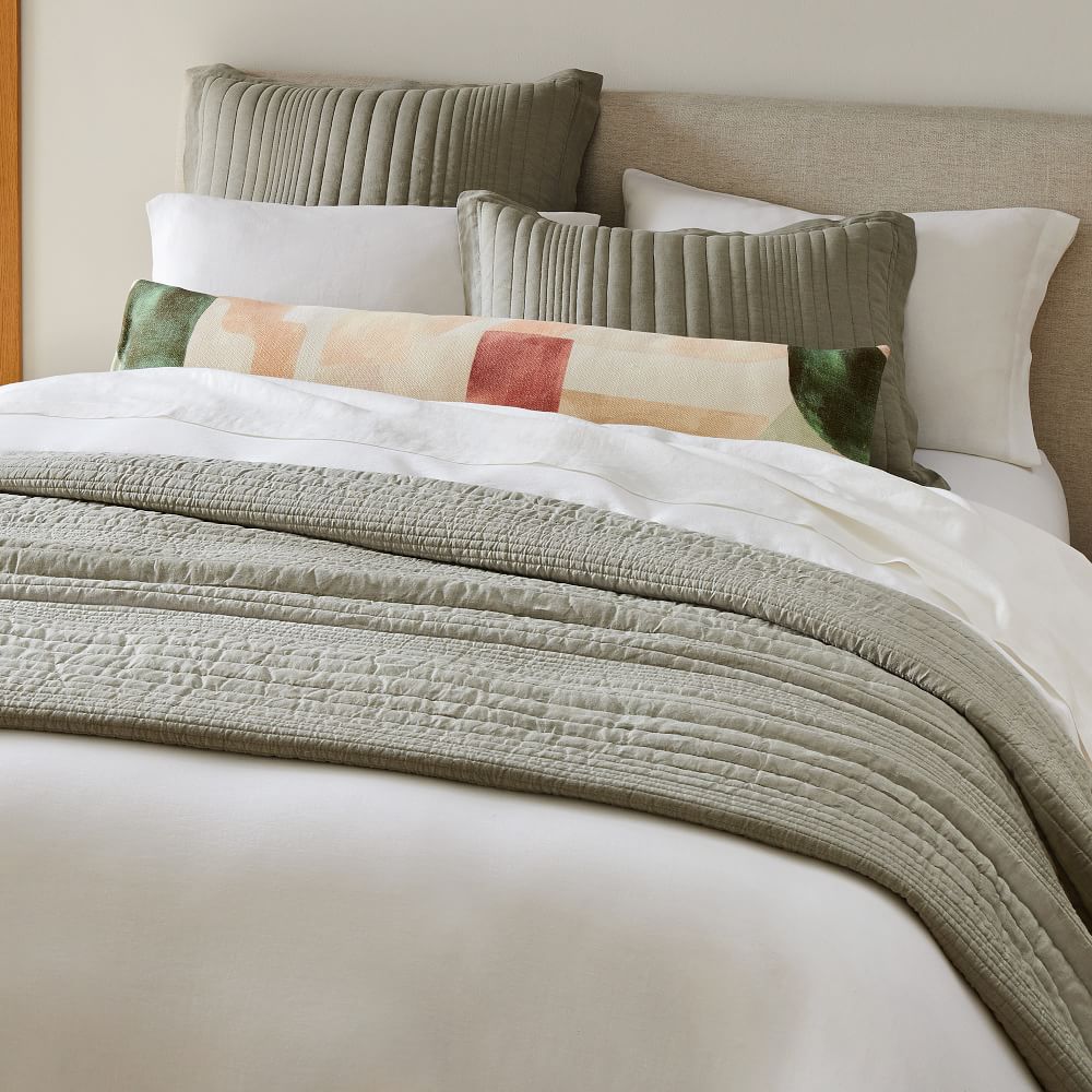 Abstract Geo Oversized Lumbar Pillow Cover -12''x46'' thumbnail 2