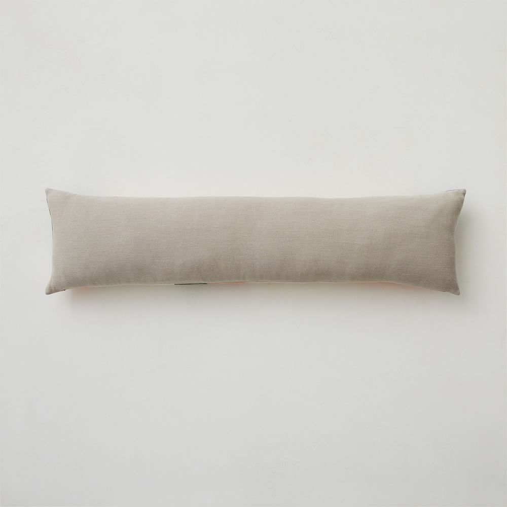 Abstract Geo Oversized Lumbar Pillow Cover -12''x46'' thumbnail 3