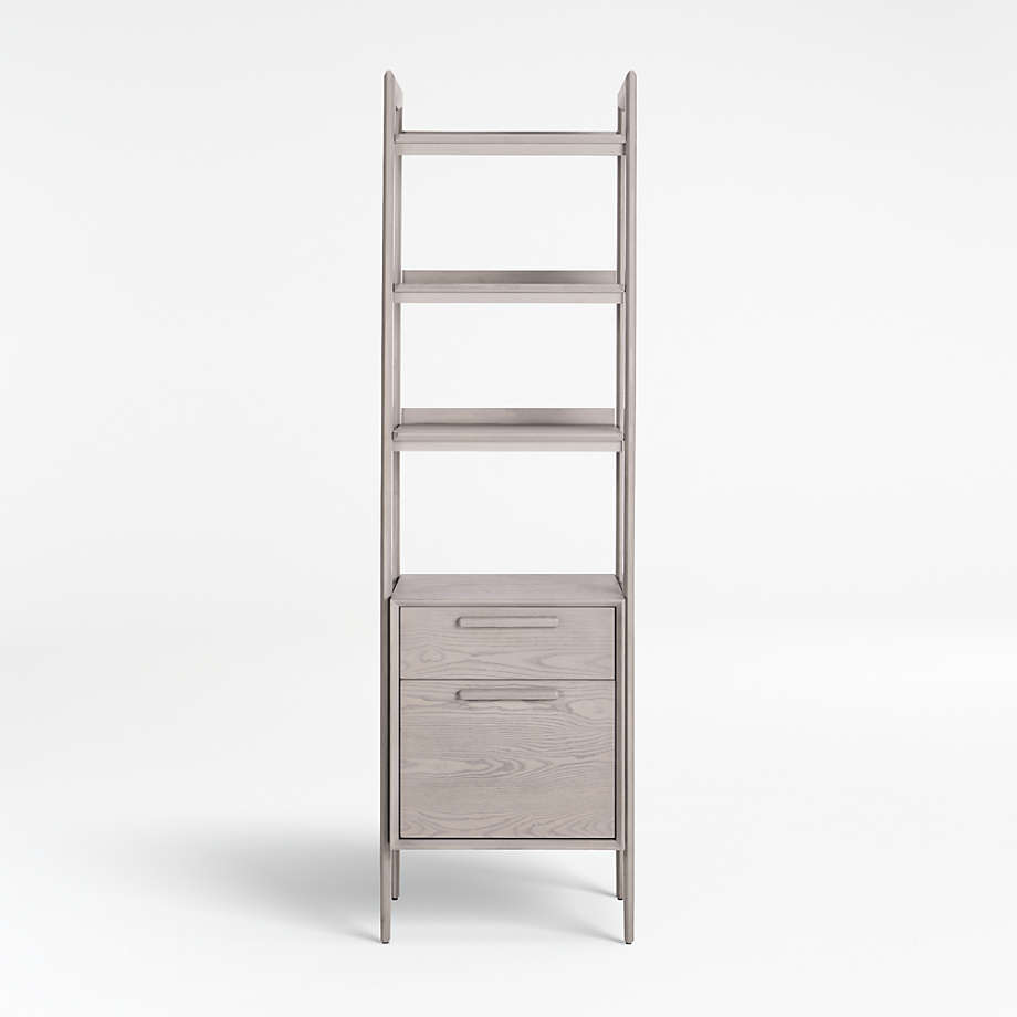 Tate Stone Bookcase File Cabinet thumbnail 3