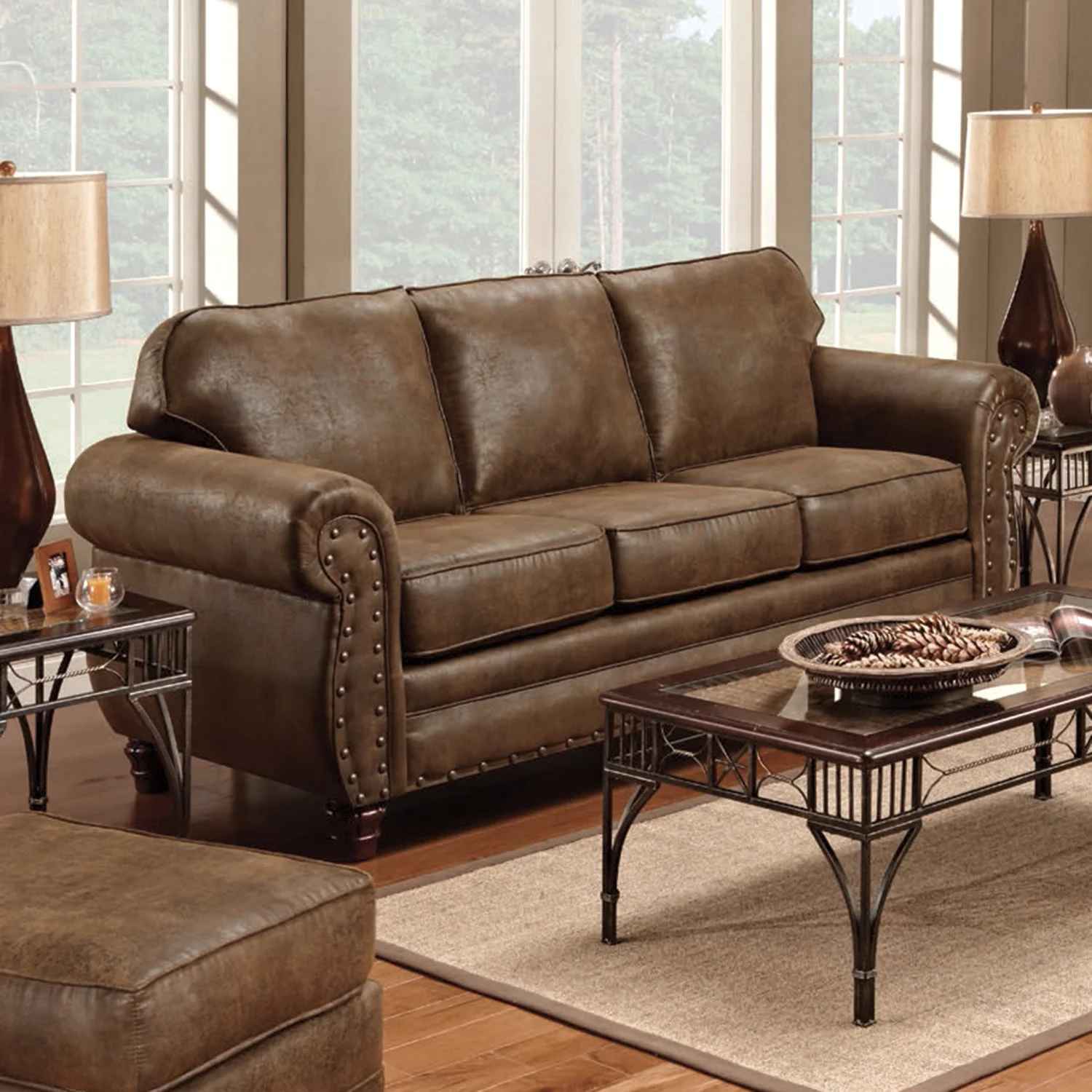 Aticus Round Arm Sofa thumbnail 2