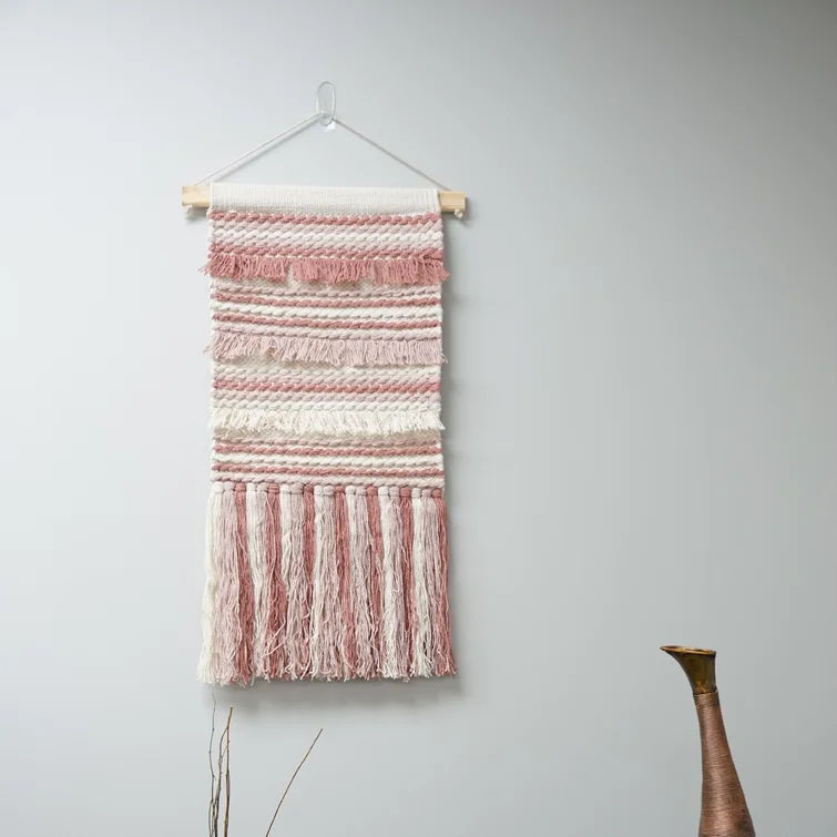 Macrame Wall Hanging With Hanging Accessories Included thumbnail 2