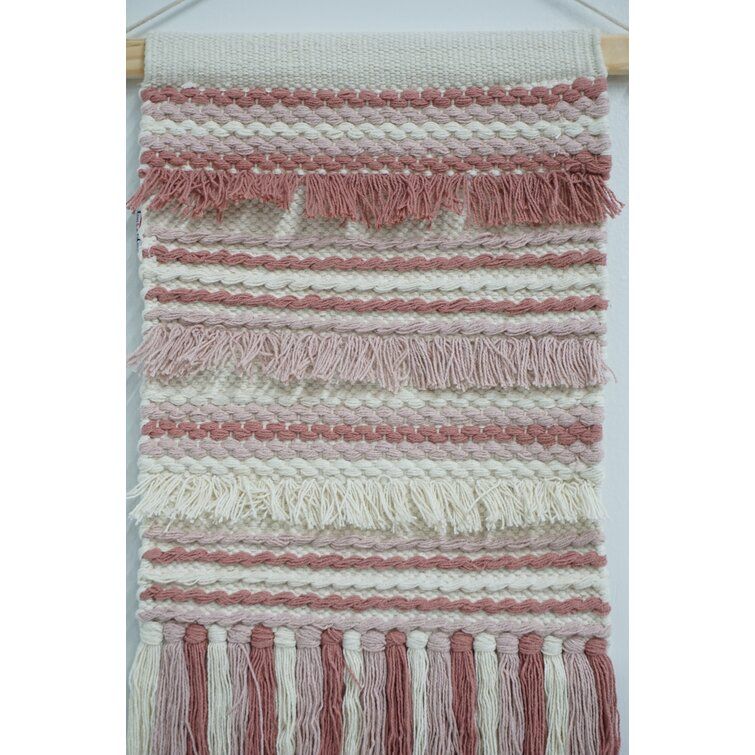 Macrame Wall Hanging With Hanging Accessories Included thumbnail 3