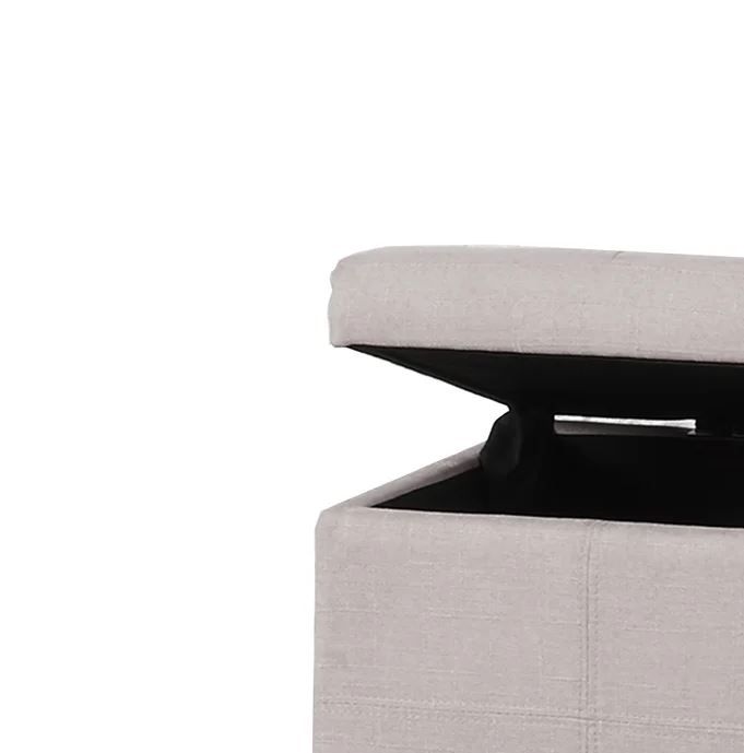 Gengler Upholstered Flip Top Storage Bench thumbnail 3