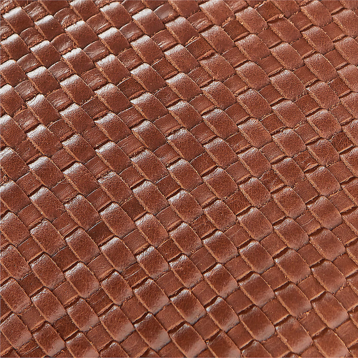 Route Leather Chocolate Pillow with Insert-18"x18" thumbnail 5