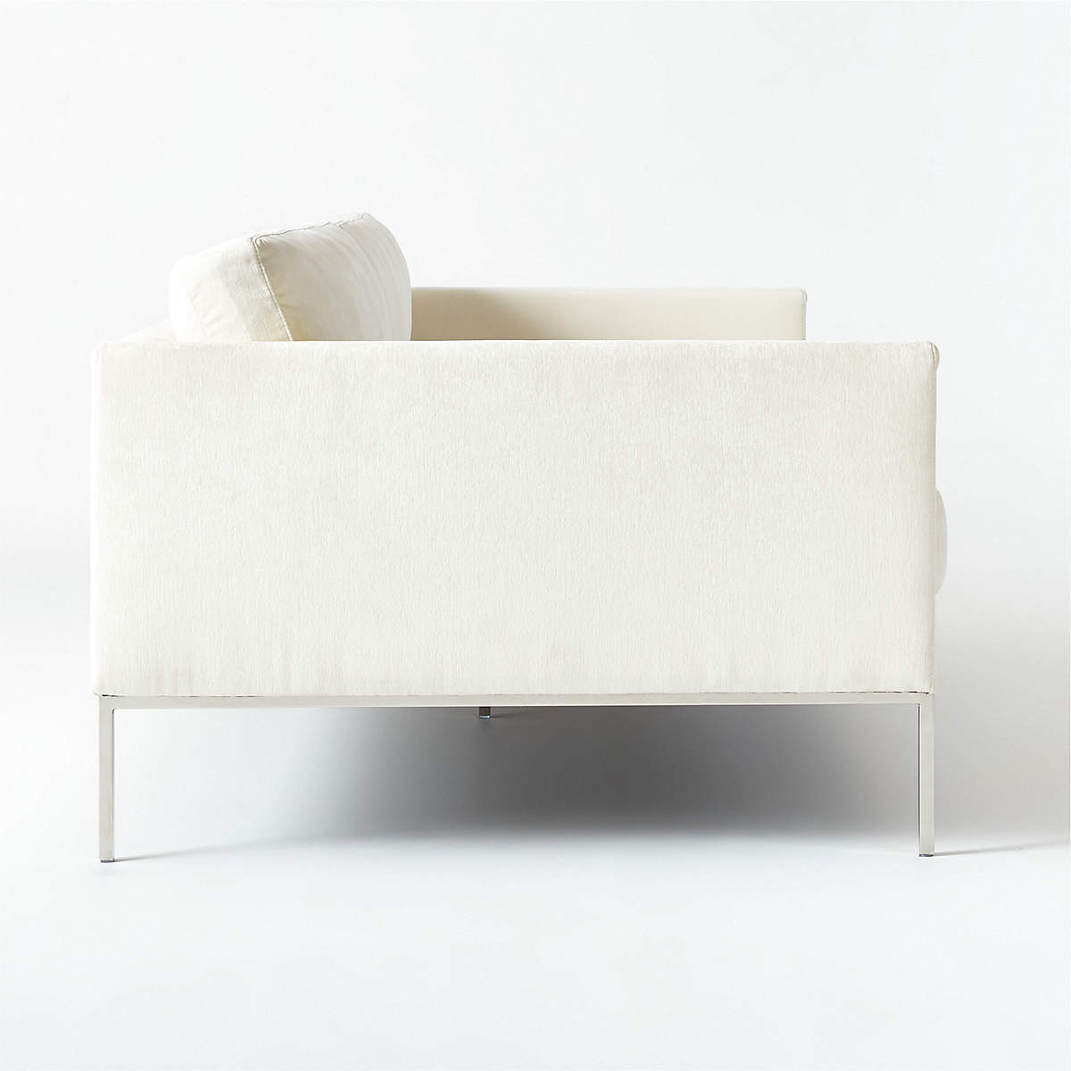 Ryker White Sofa thumbnail 4