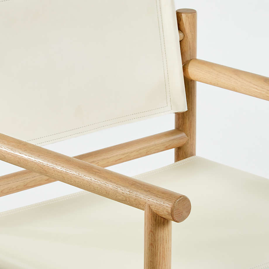 Mast Leather Director's Chair thumbnail 5