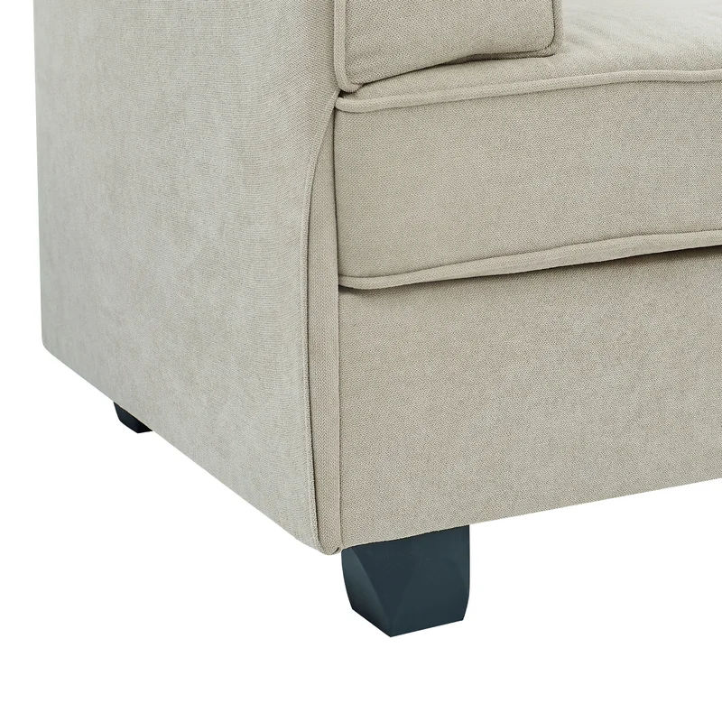 Boutwell Reversible Modular Corner Sectional With Ottoman thumbnail 4