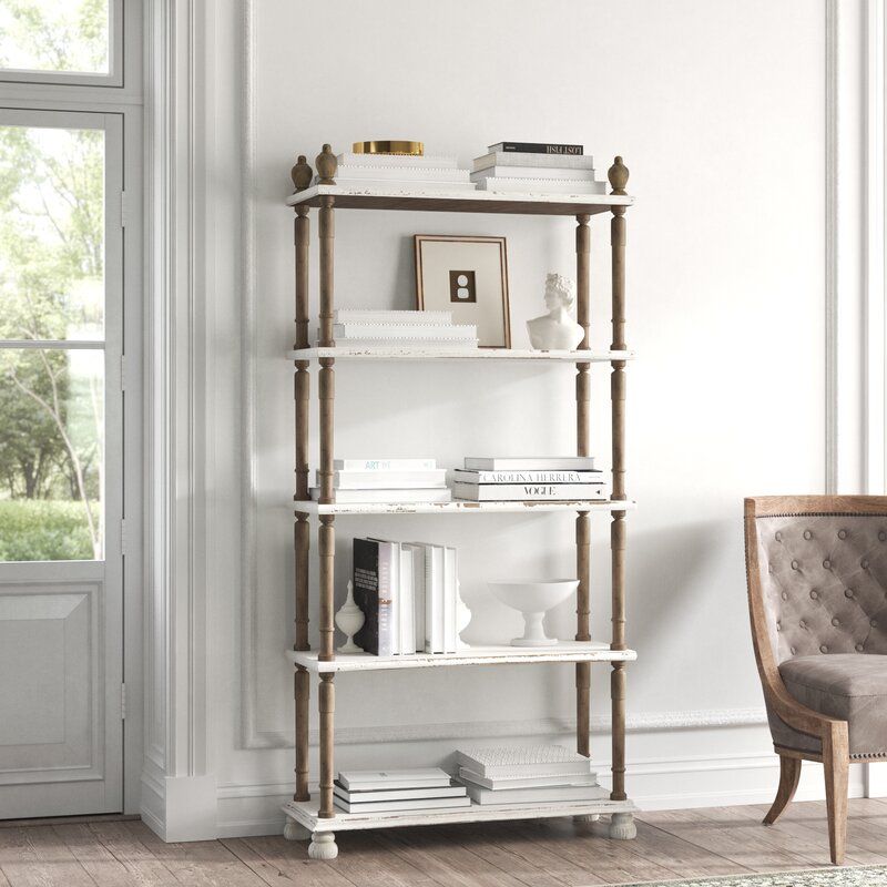 Elodie Wood Etagere Bookcase thumbnail 2