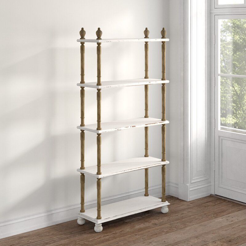 Elodie Wood Etagere Bookcase thumbnail 3