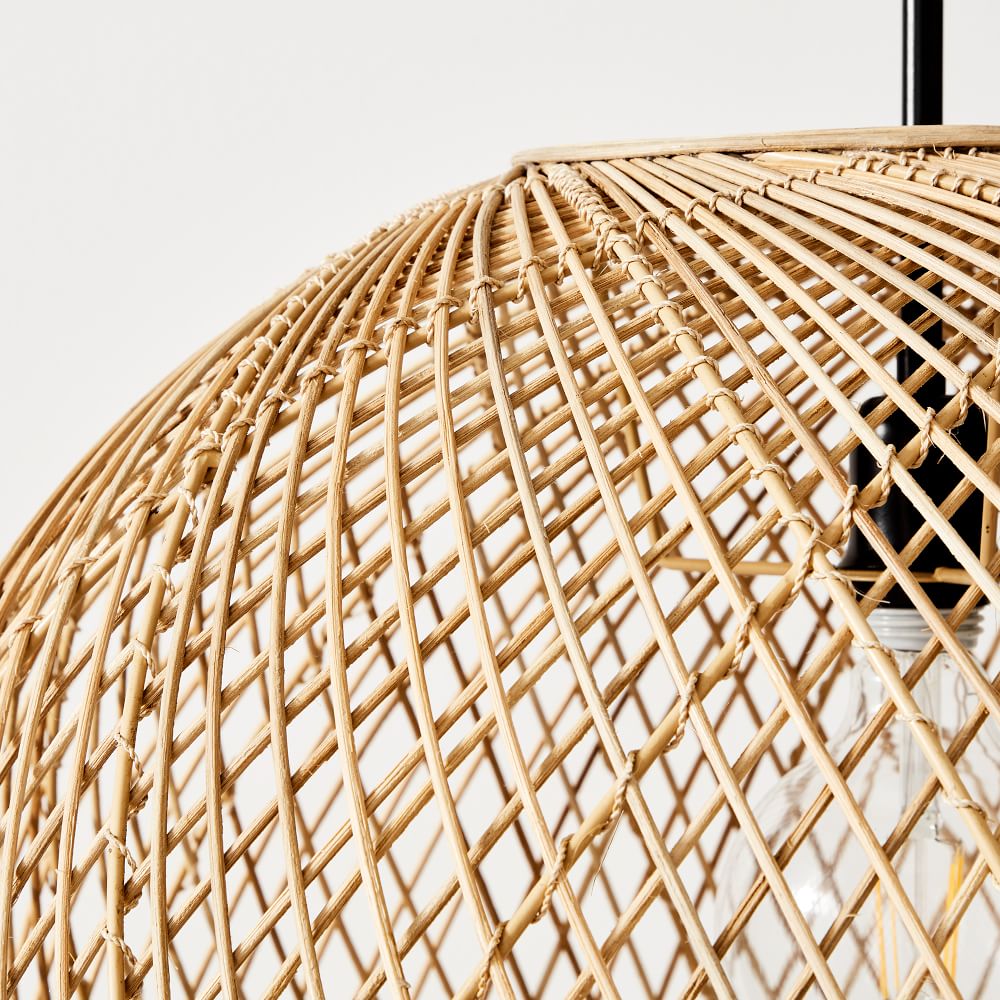 Wicker Globe Pendant thumbnail 4