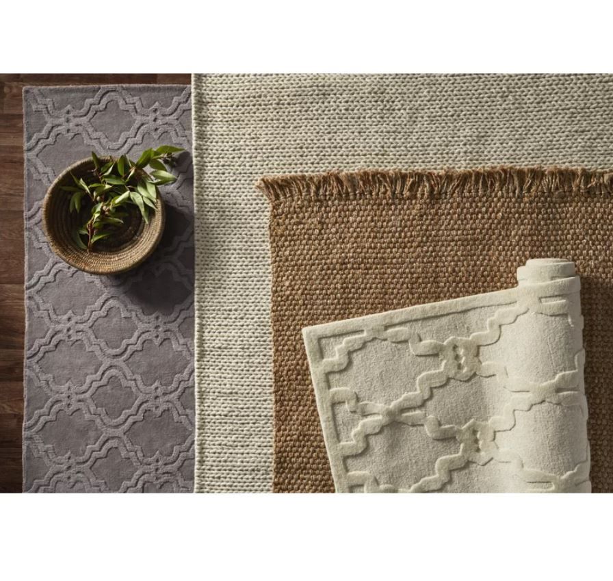 Dunanney Handmade Braided Area Rug in Ivory-8'x11' thumbnail 7