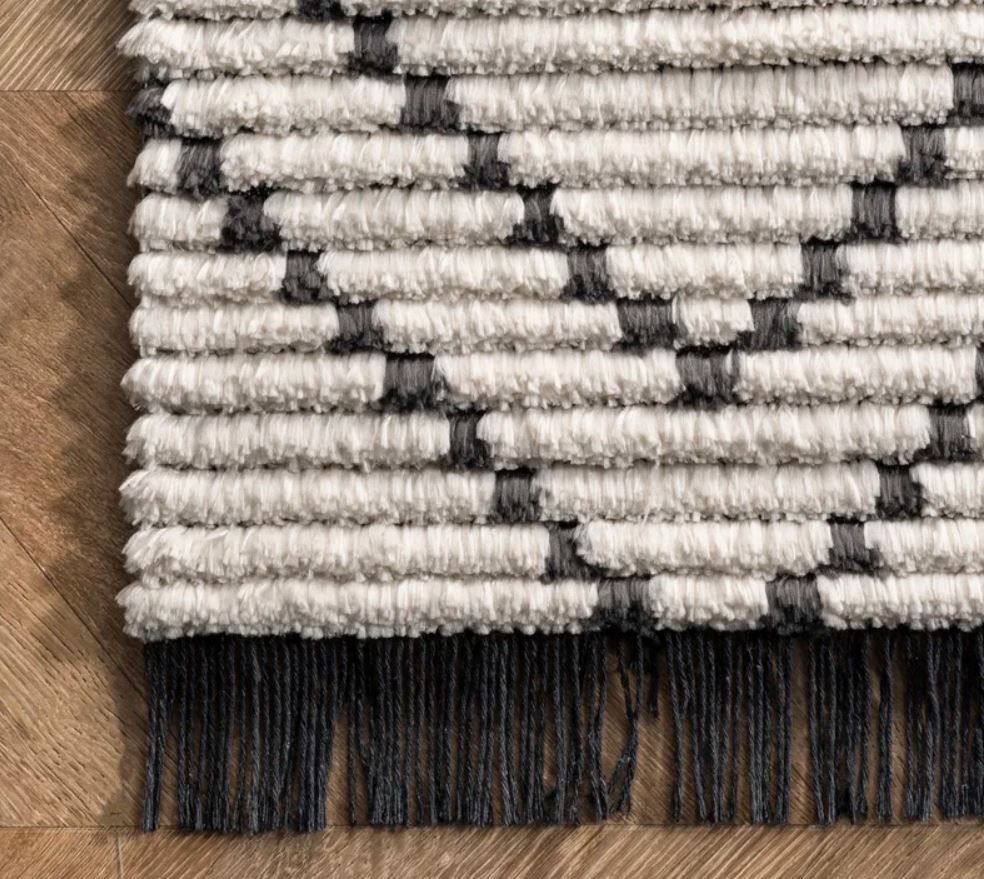 Nola Geometric Area Rug in Beige-8'10''x12 thumbnail 5