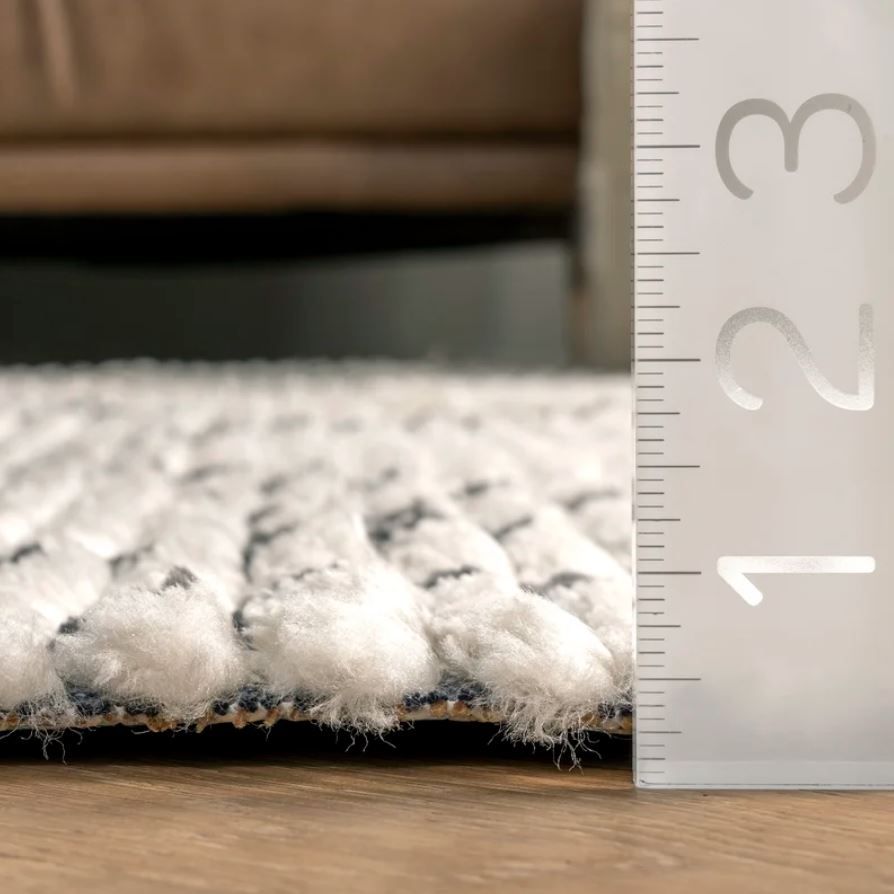 Nola Geometric Area Rug in Beige-8'10''x12 thumbnail 7