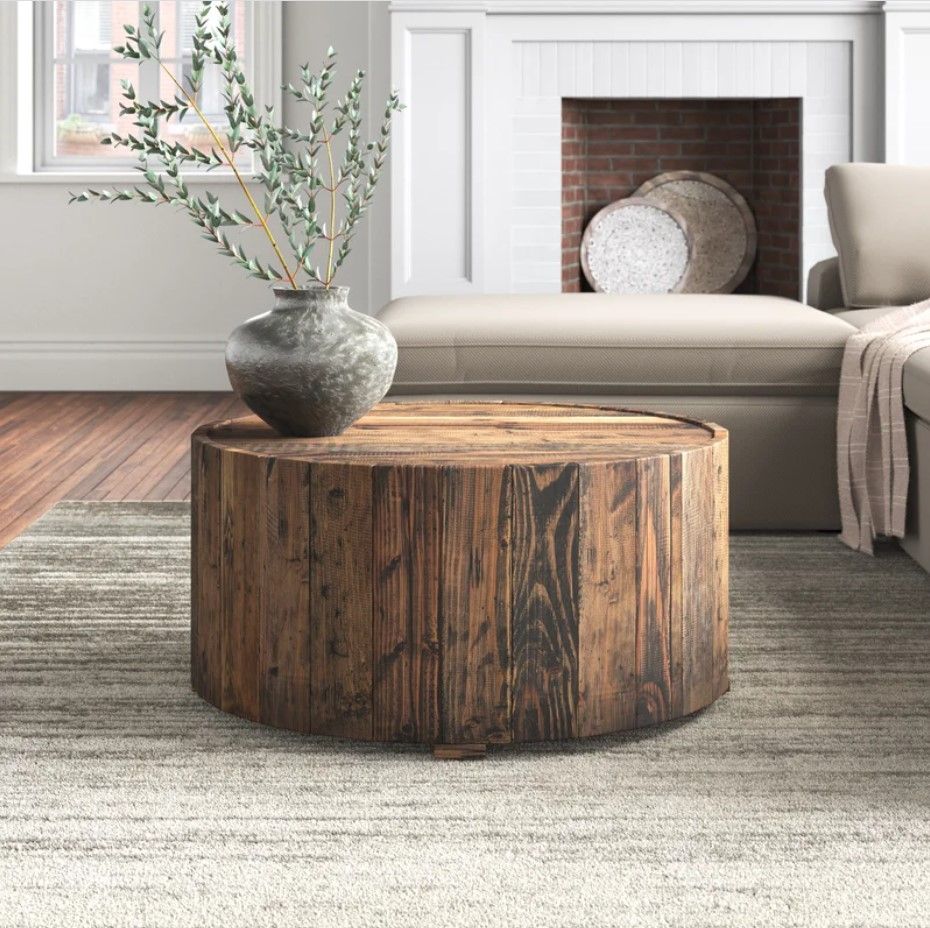 Pasadena Solid Wood Coffee Table thumbnail 2