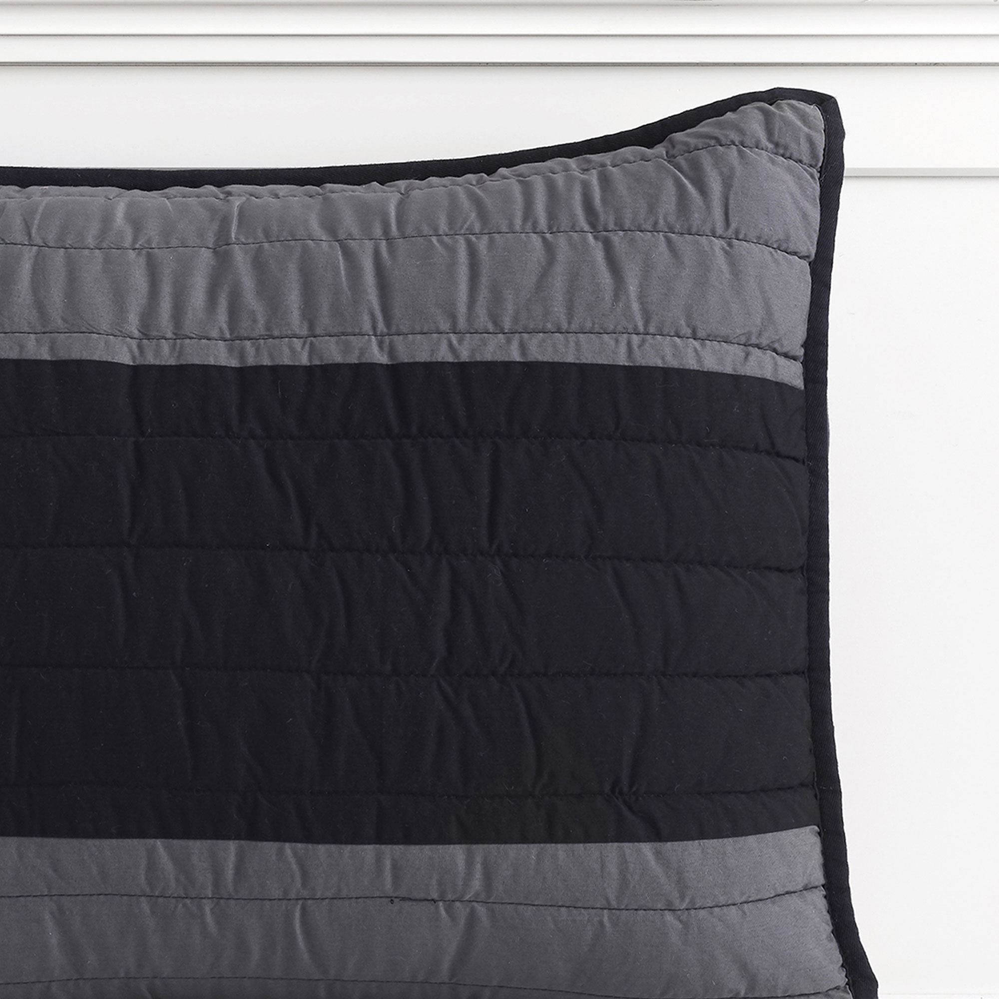 Rugby Striped Quilt Sham-Standard thumbnail 2