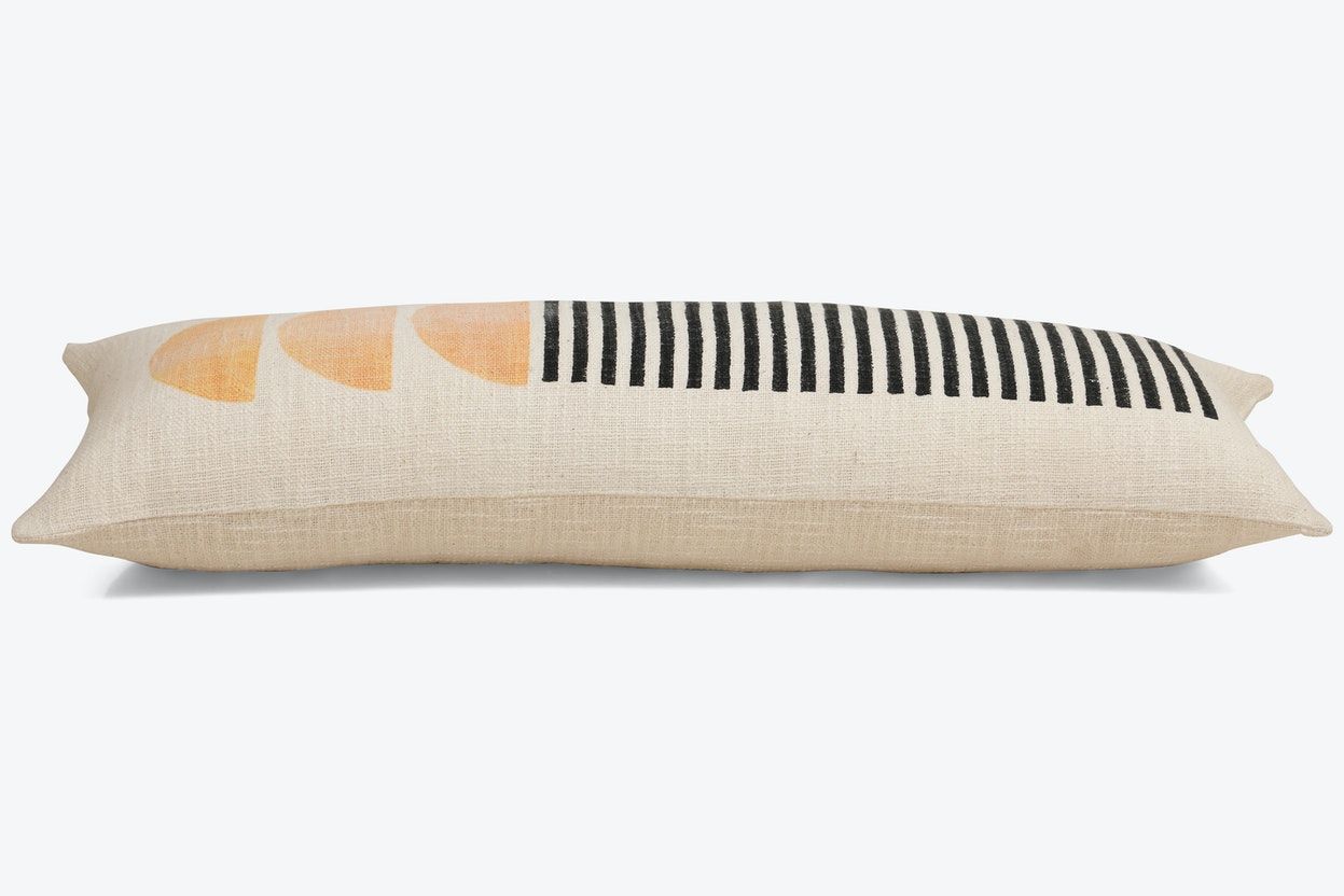 Mindi Lumbar Pillow-24"x12" thumbnail 2