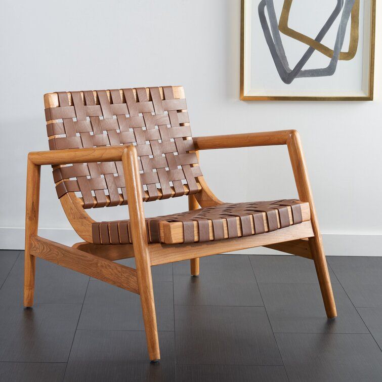 Alecxia Leather Side Chair thumbnail 2