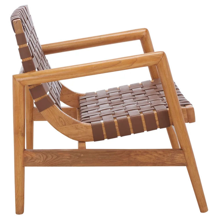 Alecxia Leather Side Chair thumbnail 4