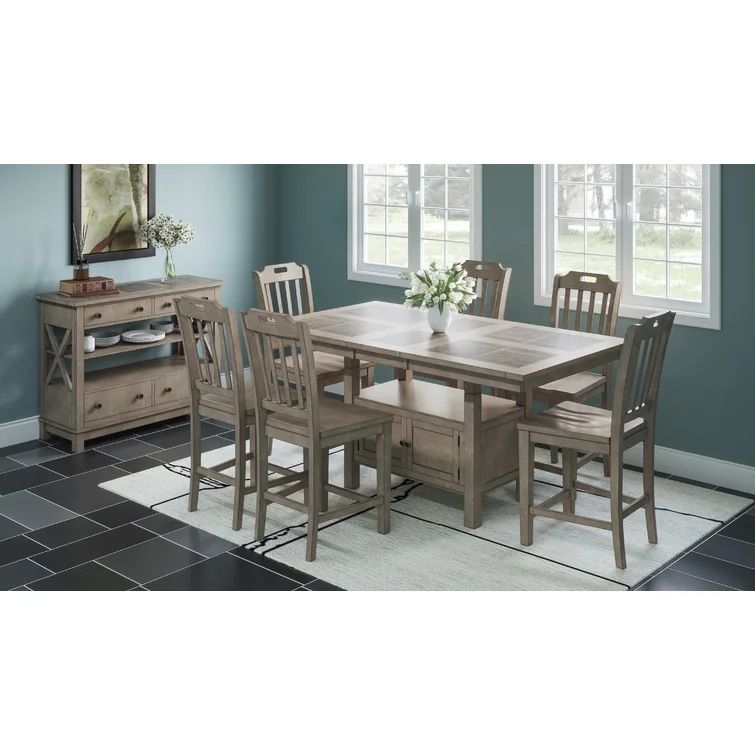 Blairmore Extendable Pedestal Dining Table thumbnail 2