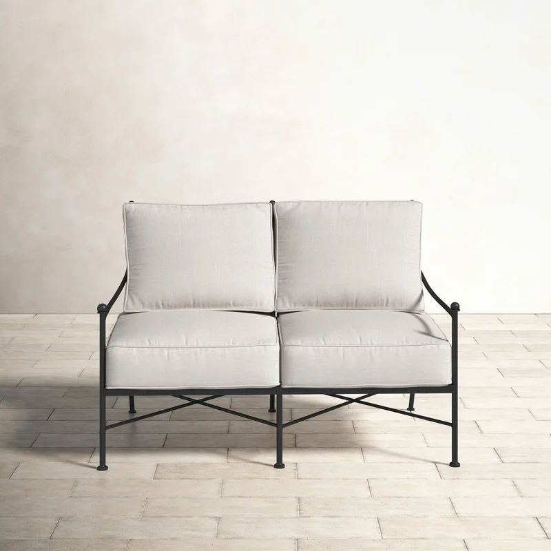Lucier Metal Loveseat thumbnail 3