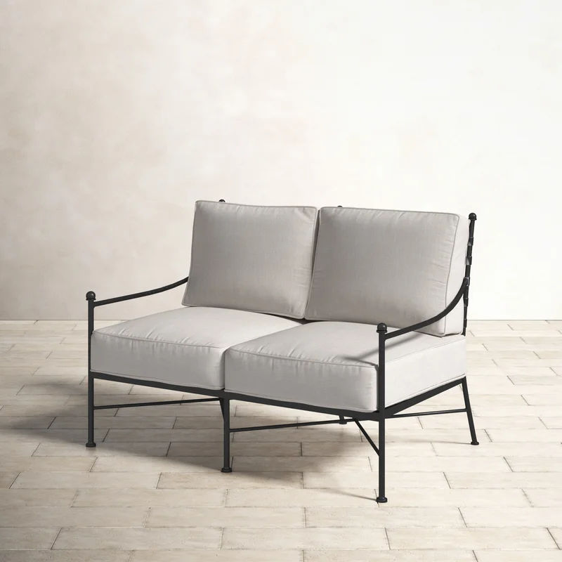 Lucier Metal Loveseat thumbnail 4