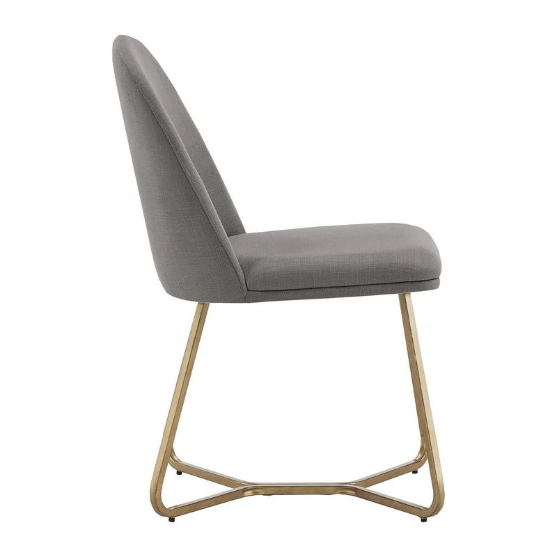 Septimus Linen Upholstered Side Chair Set of 2 thumbnail 4