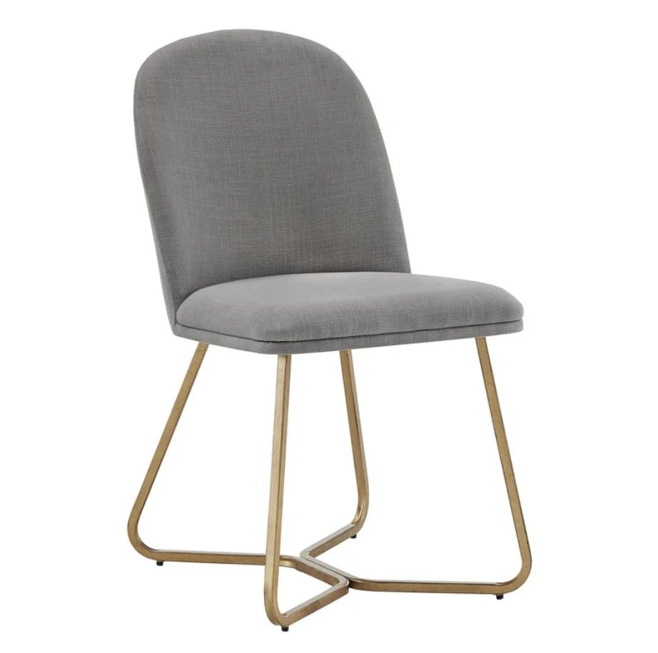 Septimus Linen Upholstered Side Chair Set of 2 thumbnail 2