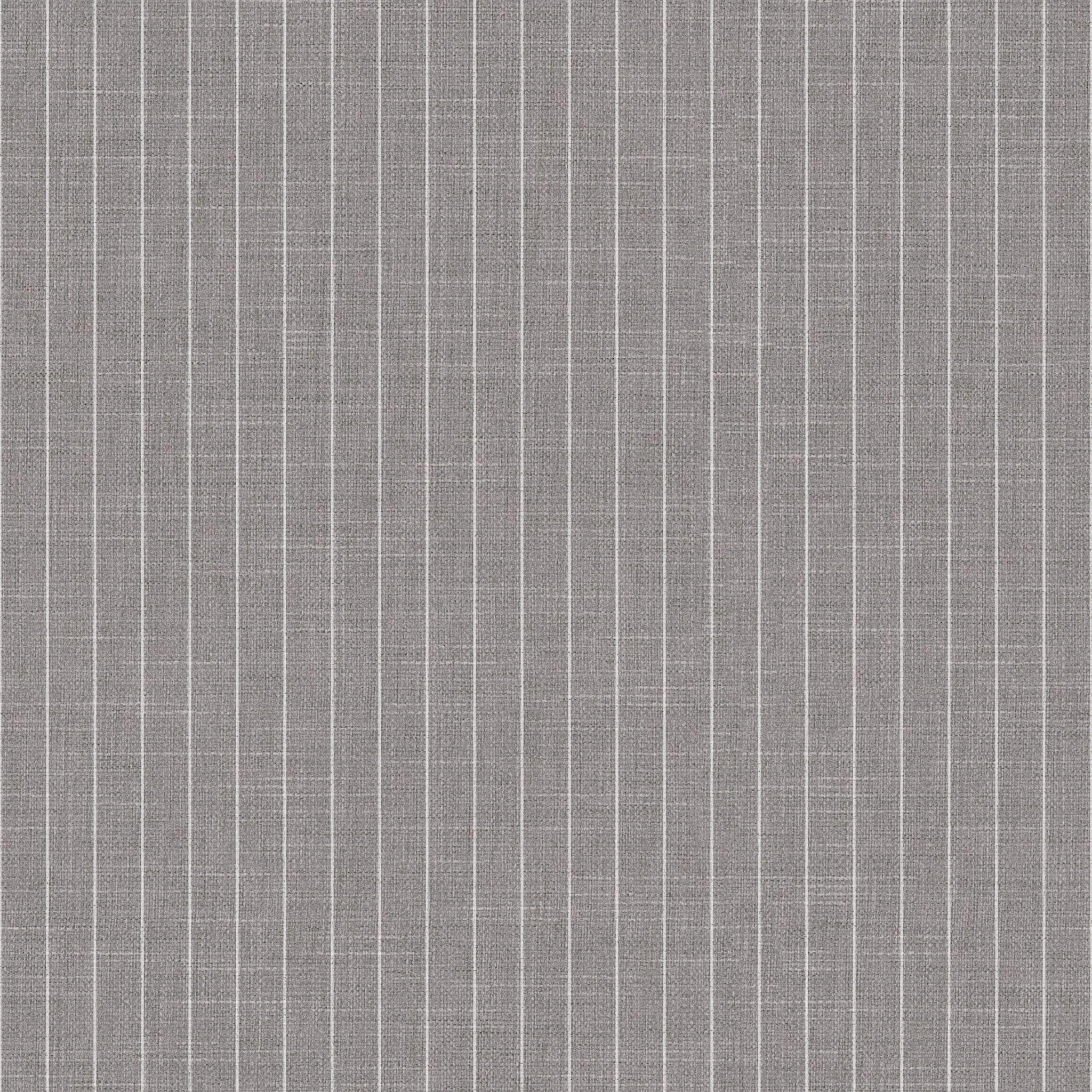 Pure Linen Pinstripe Grey Euro Pillow Sham With Insert 26"x26" thumbnail 6