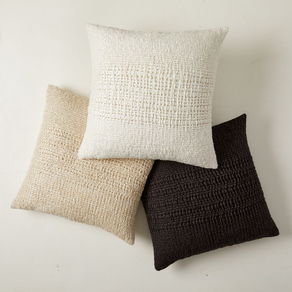 Cozy Weave Pillow Cover Without Insert 24"x24" thumbnail 2