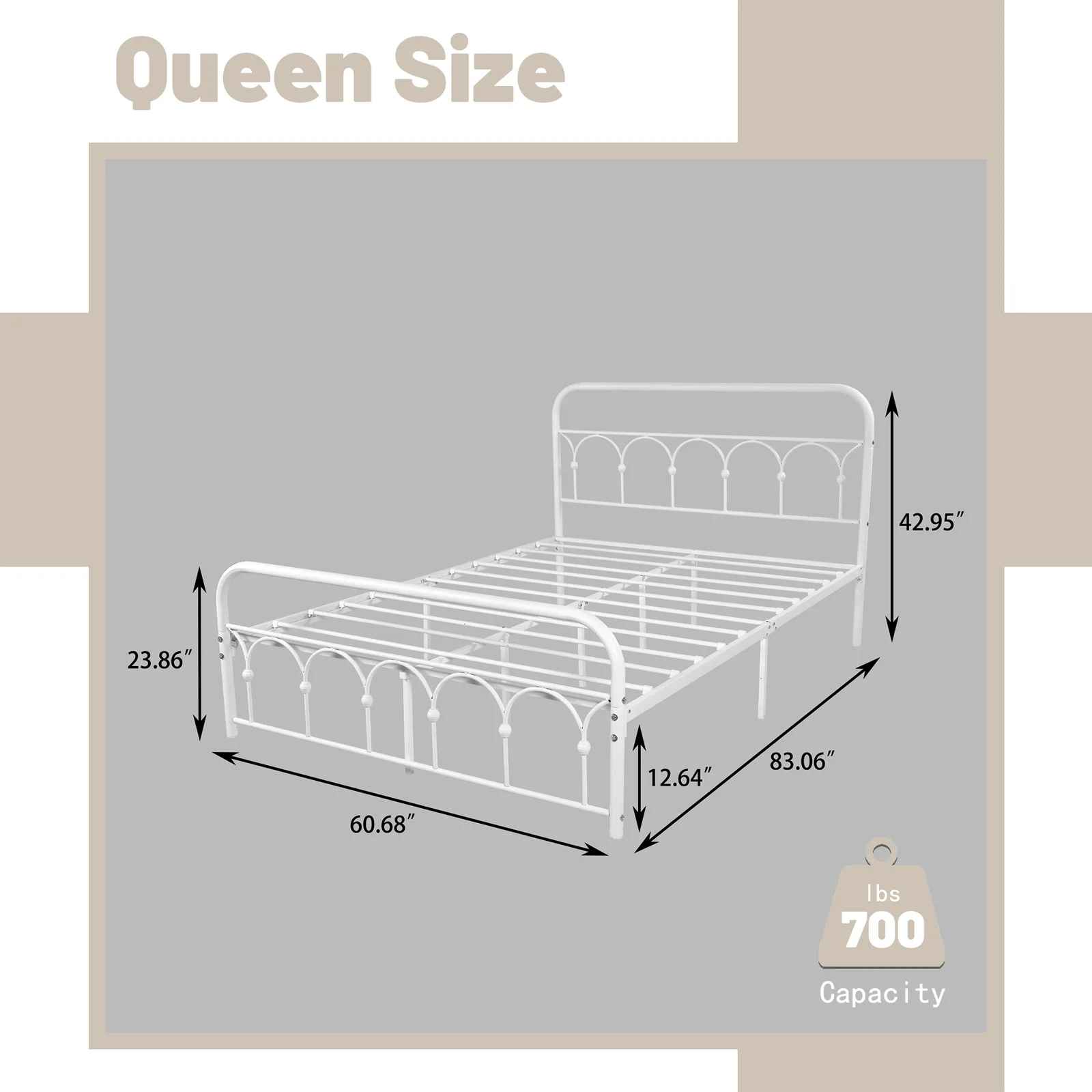 Seine Platform Bed-Queen thumbnail 3