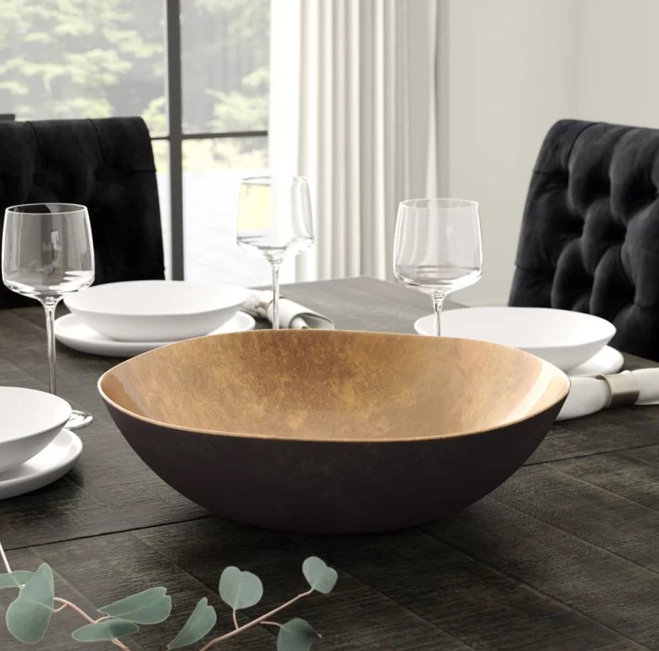 Lipinski Large Round Decorative Bowl thumbnail 2