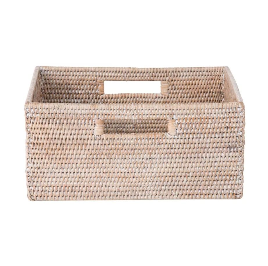 Coiled Storage Rattan Basket thumbnail 3