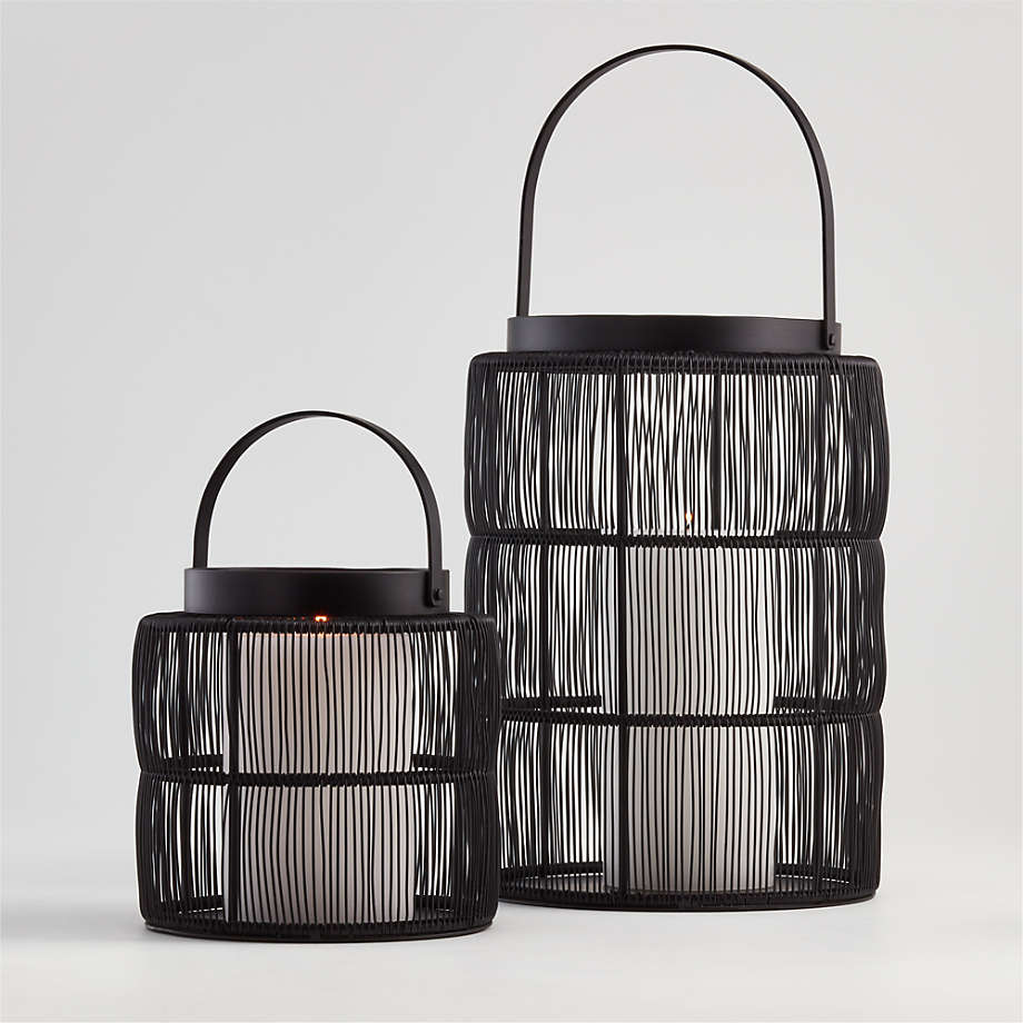 Ora Black Wire Lantern 7.5" thumbnail 4
