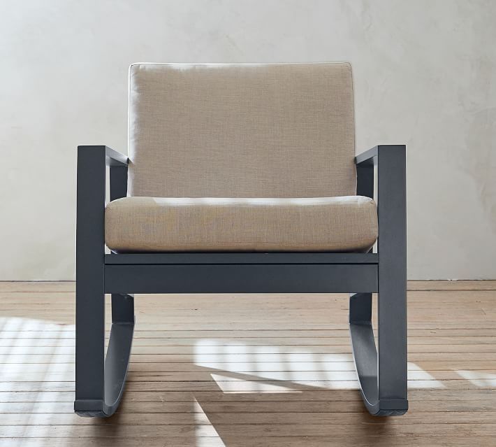 Indio Metal Rocking Lounge Chair thumbnail 3