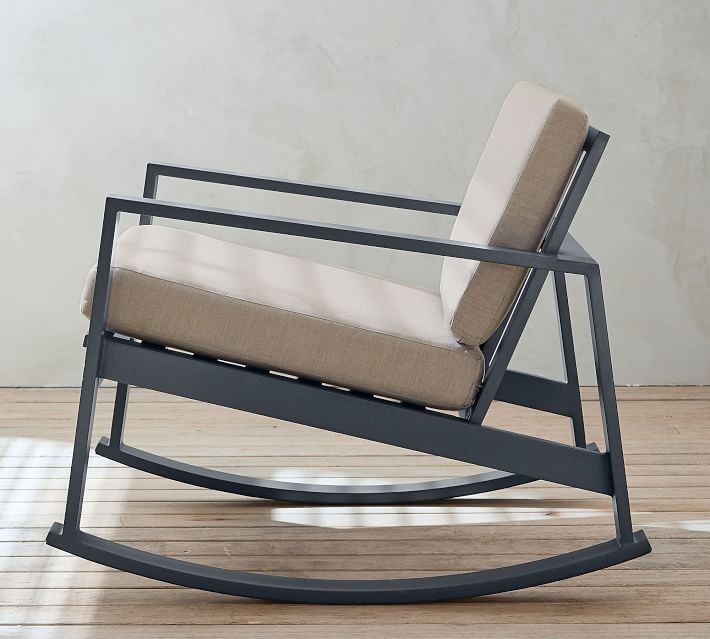Indio Metal Rocking Lounge Chair thumbnail 4