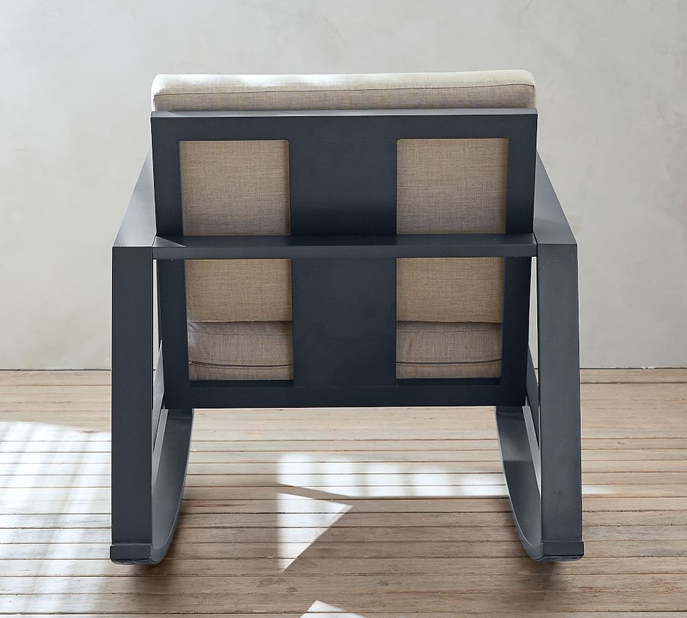 Indio Metal Rocking Lounge Chair thumbnail 5