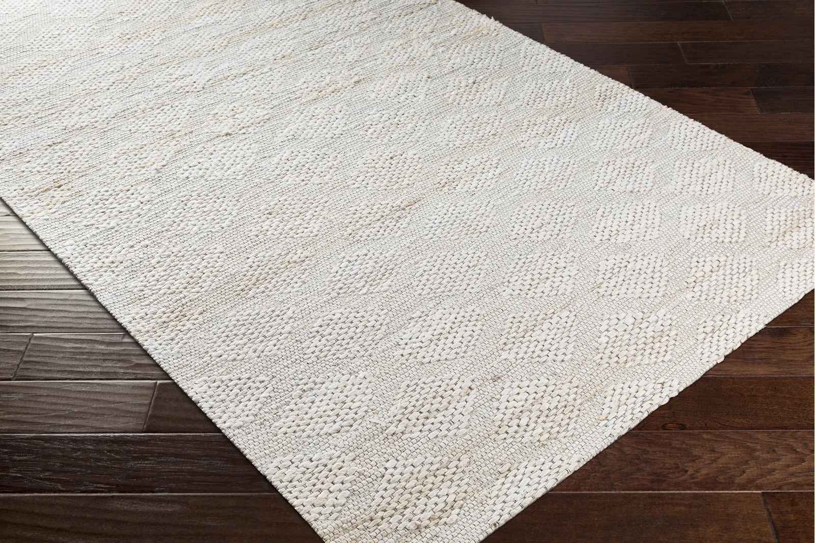 Lola Geometric Handmade Flatweave Jute Sisal Area Rug-8'x10' thumbnail 2